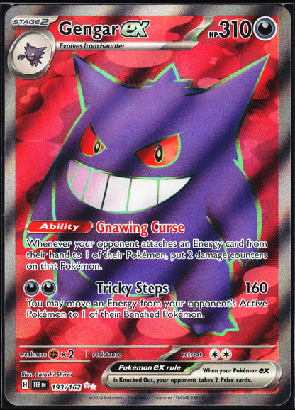 SV05: Temporal Forces #193/162 Gengar ex