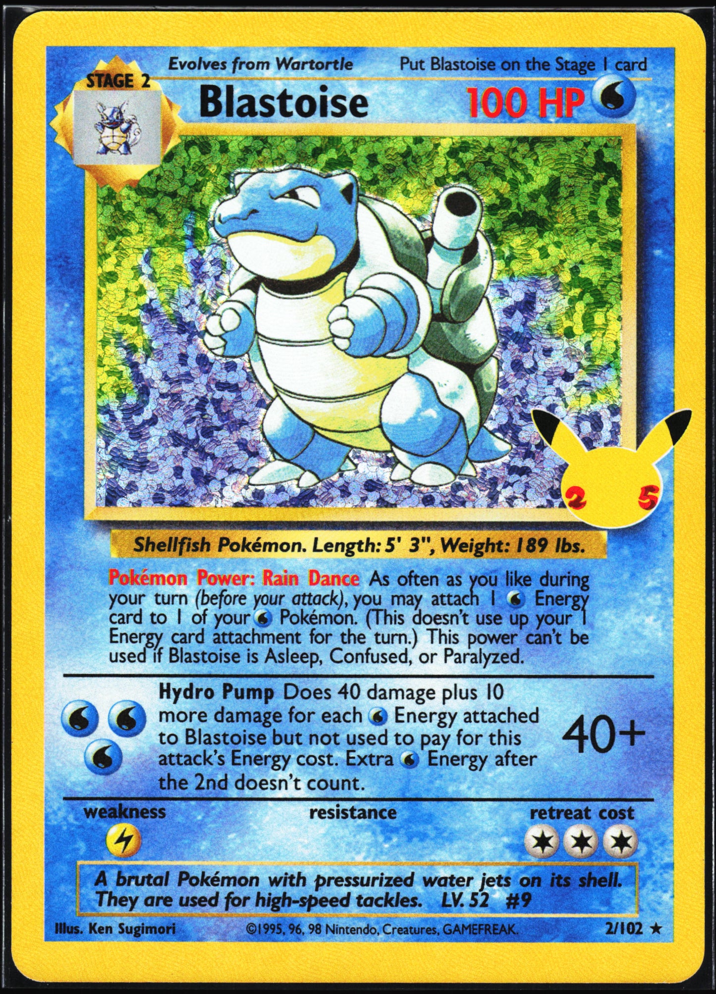 Celebrations: Classic Collection #2/102 Blastoise