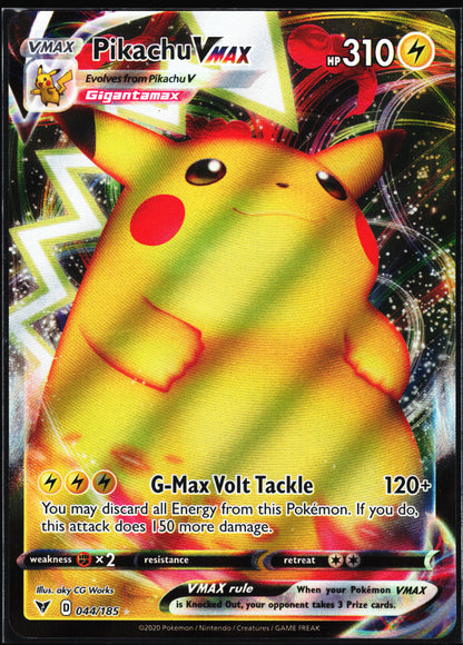 SWSH04: Vivid Voltage #044/185 Pikachu VMAX