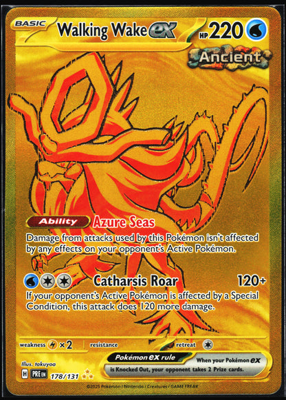 SV: Prismatic Evolutions #178/131 Walking Wake ex