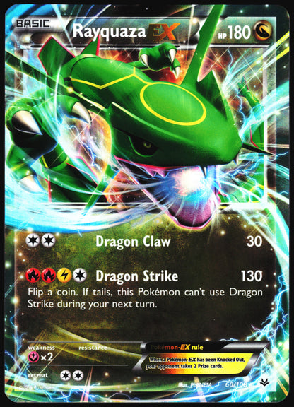 Pokemon Card- Rayquaza EX (60) XY - Roaring Skies #60/108