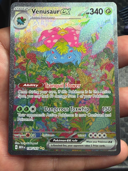 Pokemon Card- Venusaur ex SV: Scarlet & Violet 151 #198/165 LP